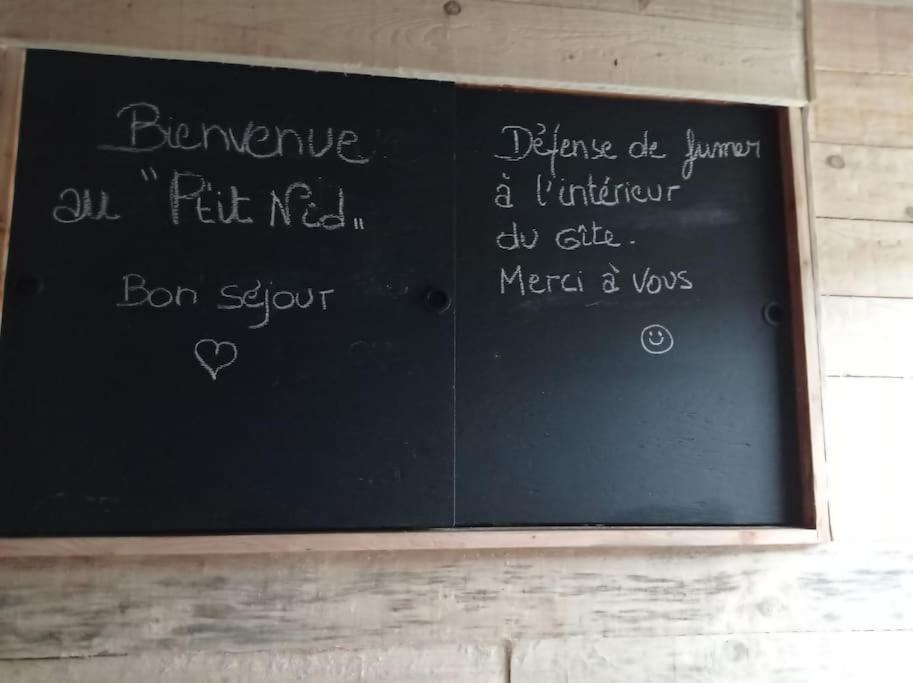 Willa Le P'Tit Nid : Mini Loft Pour 2 A 4 Personnes Tellin Zewnętrze zdjęcie