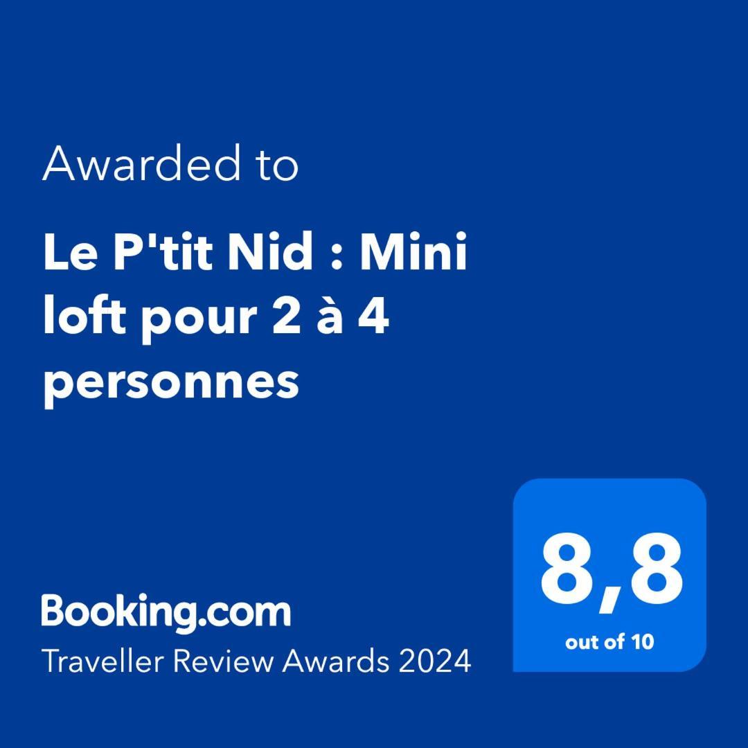 Willa Le P'Tit Nid : Mini Loft Pour 2 A 4 Personnes Tellin Zewnętrze zdjęcie